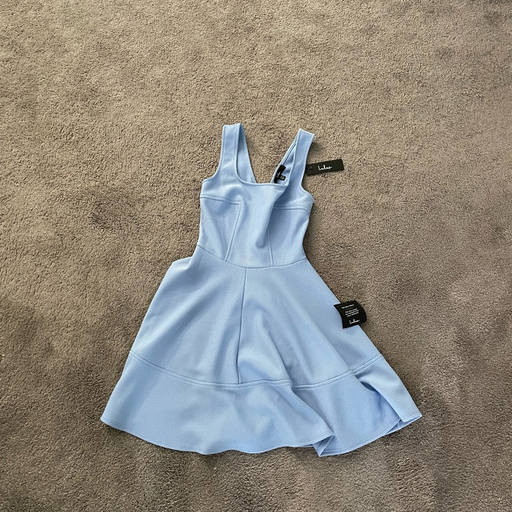 Blue Mini Dress